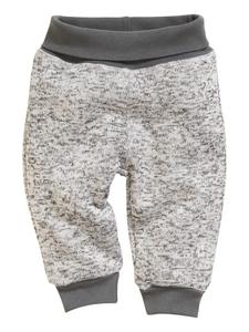 Тканевые брюки Schnizler Pumphose Strickfleece mit Strickbund, серый
