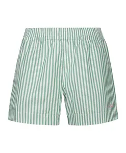 Хлопковые шорты со свежим дизайном Mc2 Saint Barth, зеленый