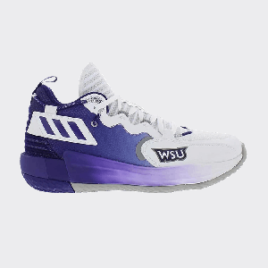 Кроссовки adidas Dame 7 EXTPLY 'Weber State' PE, фиолетовый