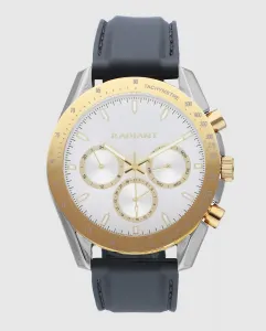 Мужские часы Marlon RA668710 с силиконовым и черным ремешком Radiant, черный