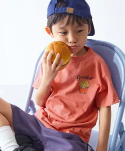 Футболка с коротким рукавом, 100% хлопок, с принтом силуэта коробки из лаборатории дьявола Devirock, цвет 007-Potato-Soft Coral