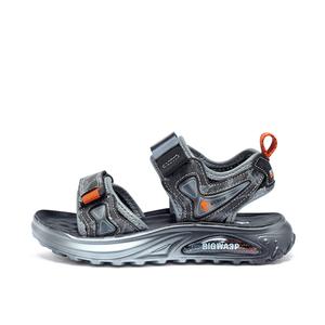 Нескользящие, дышащие, легкие, амортизирующие, низкие детские сандалии BIG WASP, камуфляж/оранжевый