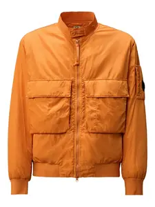 Куртка на молнии с карманом-карго C.P. Company, оранжевый