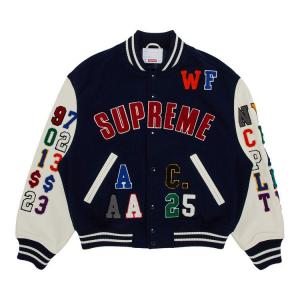 Куртка Supreme Praises Varsity Jacket, Navy