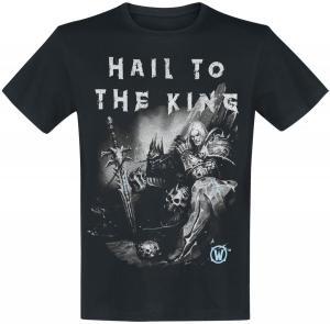 Футболка World Of Warcraft Hail To The King, черный