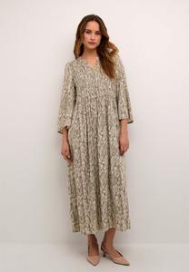 Платье макси BPOFELIA Kaffe, цвет sand toned organic print