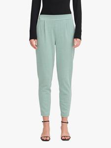 Жаккардовые узкие брюки kate в елочку ICHI, цвет Beryl Green/Almond