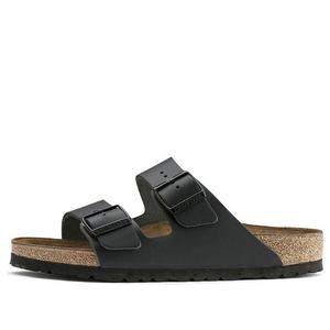Тапочки arizona narrow fit sandals 'black' Birkenstock, черный