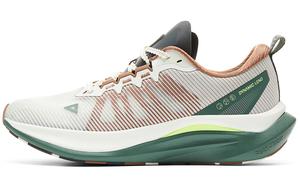 Кроссовки мужские с низким верхом Canvas белые/зеленые Peak