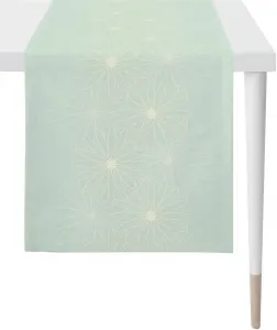 APELT дорожка для стола "1712 Loft Style", (1 шт.), жаккардовая ткань 48х140 см, бирюзовый