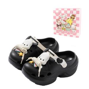 Домашние тапочки Hello Kitty Sanrio, черный