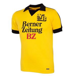 COPA FOOTBALL Мужская ретро-футбольная майка BSC Young Boys 1980/81 — жёлтая