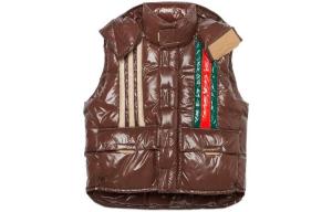 Жилет мужской Adidas x Gucci, коричневый