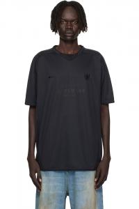 Фирменная футбольная майка Vetements, черный