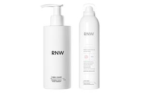 RNW Очищающее средство для лица спрей rose набор для ухода за комбинированной кожей успокаивающий, увлажняющий и питающий 200г+300мл