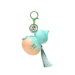 Кукла-брелок из плюша Enjoyment Gourd высотой 10,5 см Bowl, зеленый