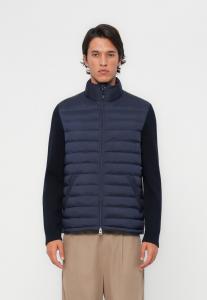 Куртка GANT MIXED MEDIA JACKET, Evening Blue/Dark Blue