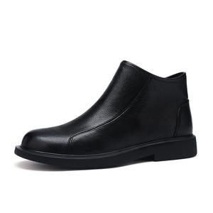 U7 Мужские черные ботинки с подкладкой из флиса, цвет 6868026[Fleece-Lined Lining]