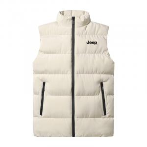 Жилет унисекс Jeep, экрю
