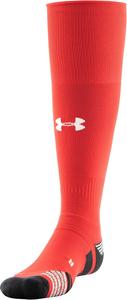 Under Armour стандартные футбольные носки до икры, 1 пара, Red/Black/White