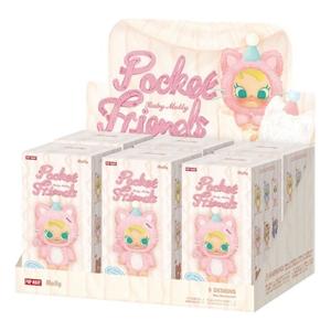 Фигурка Pop Mart Baby Molly Pocket Friends Vinyl Plush Pendant Sealed Case (6 Blind Boxes)