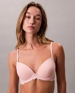 Бюстгальтер с формованной чашкой SENSUAL STRETCH LACE Calvin Klein, оранжевый