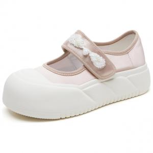 Холщовые кеды женские с низким верхом Zgr, бежевый