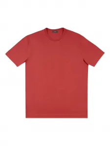 Футболка с круглым вырезом Zanone, красный