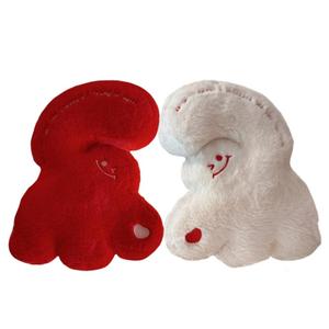 Фигурка плюшевой куклы с жестом сердца, высота 35см/50см Tak Bebe