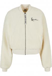 Куртка флисовая Karl Kani SIGNATURE OS COLLEGE, цвет Off White
