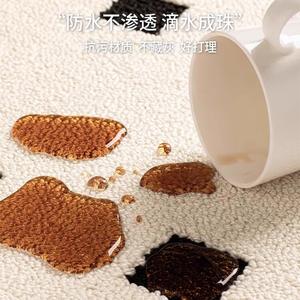 Xinglianxin Ковер 300х400 см для гостиной/спальни, стиль French Vintage, кремовый, моющийся