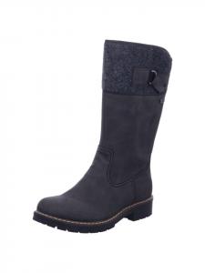 Rieker Классические серые сапоги