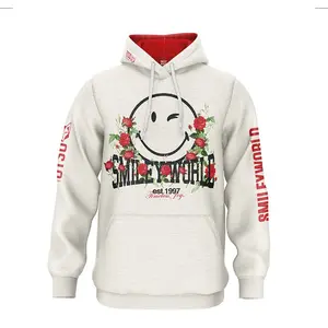 Худи Otso Smiley Vintage, бежевый