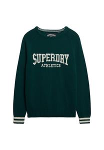 Superdry & Co Свитер 'Slouchy Intarsia' зеленый