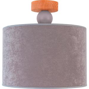 Потолочный светильник 30x30 см, серый