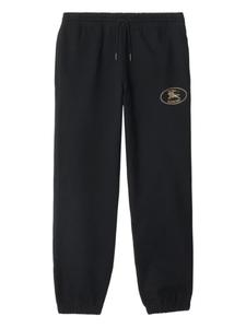 Спортивные брюки Burberry из хлопка, черный