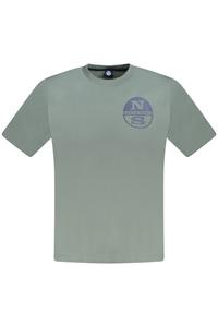 Футболка мужская North Sails с коротким рукавом и логотипом, зеленый