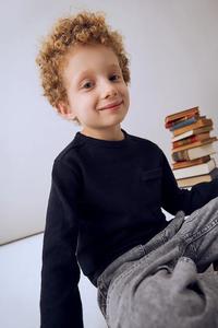 Лонгслив Mayoral, темно-синий