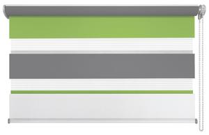 Двойная руленая штора полупрозрачная 80/210 см, мультиколор