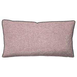 Наволочка из меланжевой фланели Biberna Zordo, хлопок - ежевика - 40 х 80 см