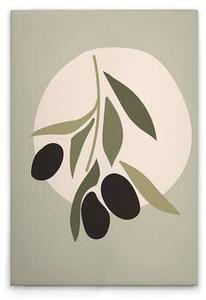 Картина на холсте A.S. Création Olive 1 цвет grüncremeschwarz