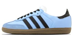 Adidas Originals Кроссовки немецкой армии SAMBA OG с низким верхом, унисекс, синие/черные