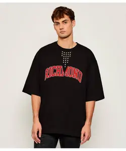 Футболка Аннами Oversize fit John Richmond, черный