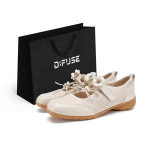 Туфли Мэри Джейн D FUSE SCANDINAVIA женские, абрикосовые D:FUSE SCANDINAVIA, Apricot