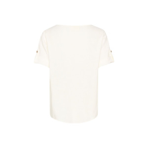 Блузка Venta Shortsleeve Cream, белоснежная