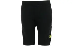 Дети Шорты Stone Island, черный