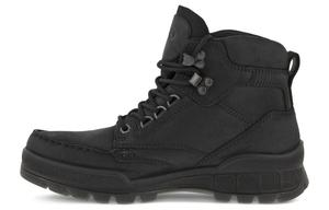 Ecco Теплые нескользящие короткие уличные ботинки женские черные