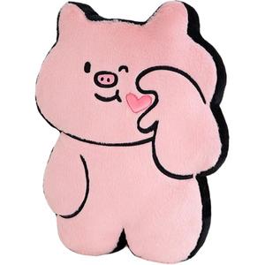 Милый плюшевый поросенок с сердечком на щеке, высота 52см/54см/55см/58см/60см/65см MERCONSER