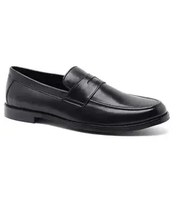 Мужские кожаные лоферы Sherman Penny Slip-On Anthony Veer, черный