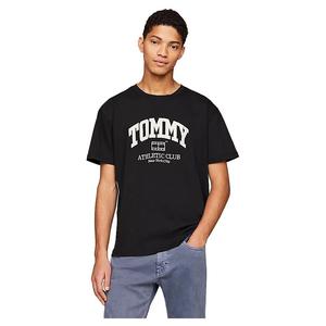Футболка с коротким рукавом Tommy Jeans Reg Athletic Club, черный